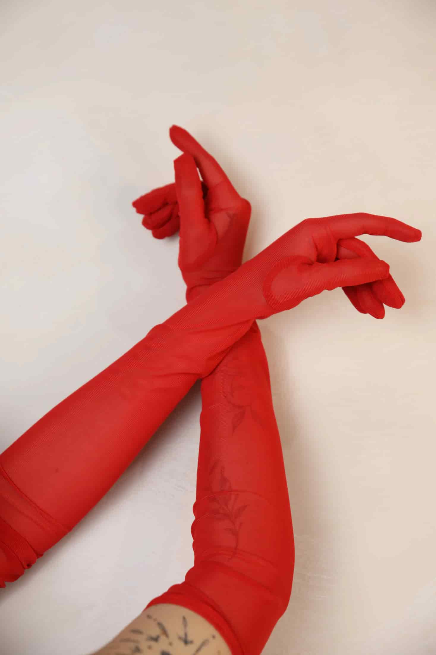 Guantes para lencería Ref. Malla - miniatura 2