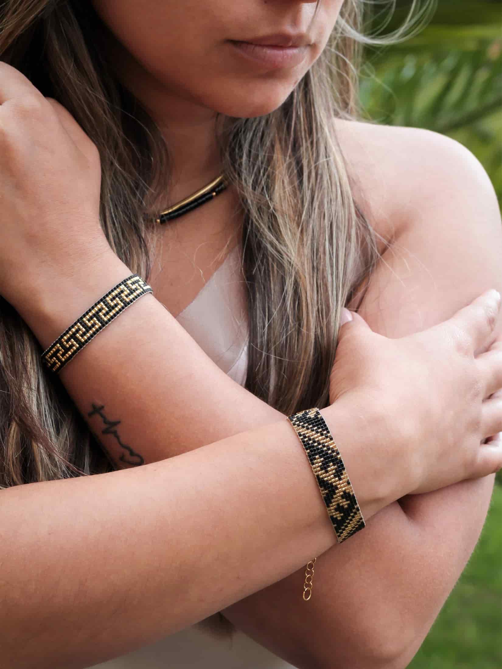 Brazalete Miyuki San Agustín 7 puntos - miniatura 4
