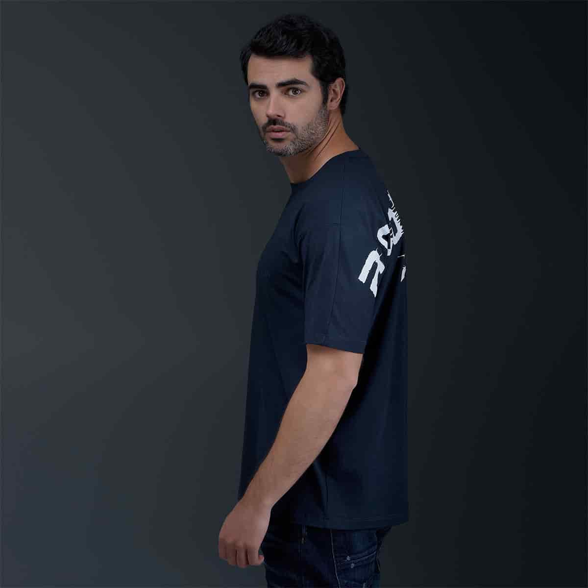 Camiseta Regular Azul - miniatura 3