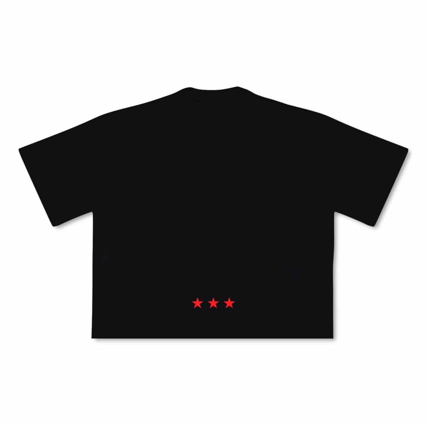 Black T-Shirt Boxy Walk - miniatura 2