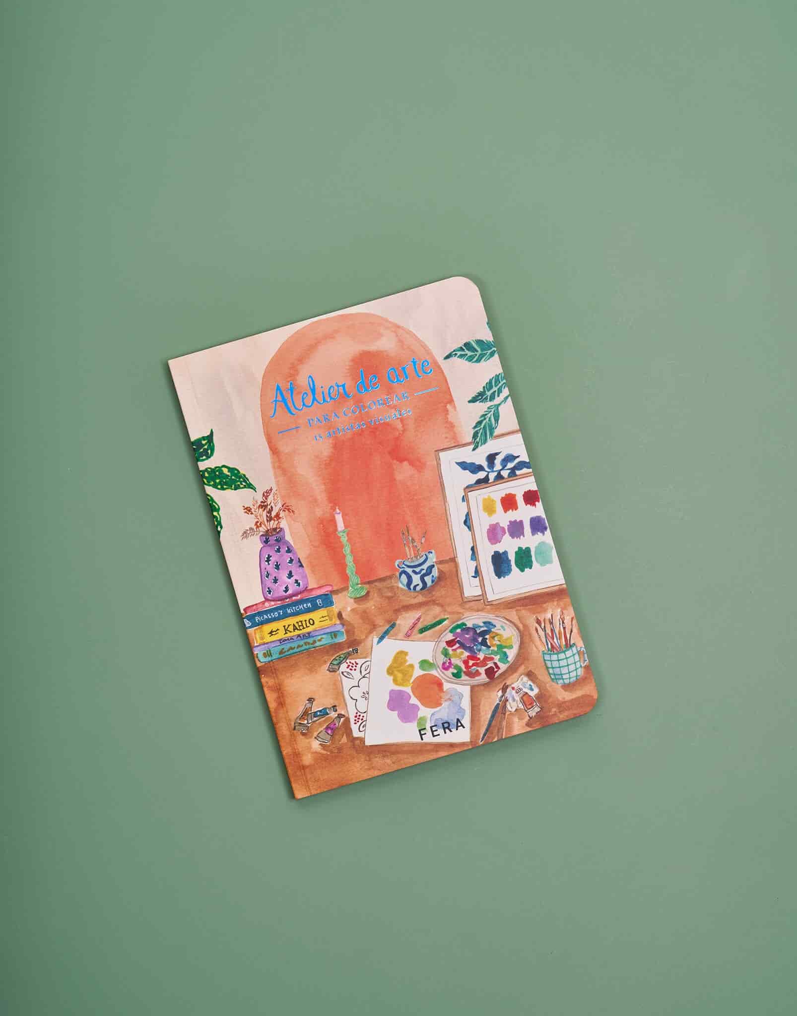 LIBRO ATELIER DE ARTE PARA COLOREAR - miniatura 1
