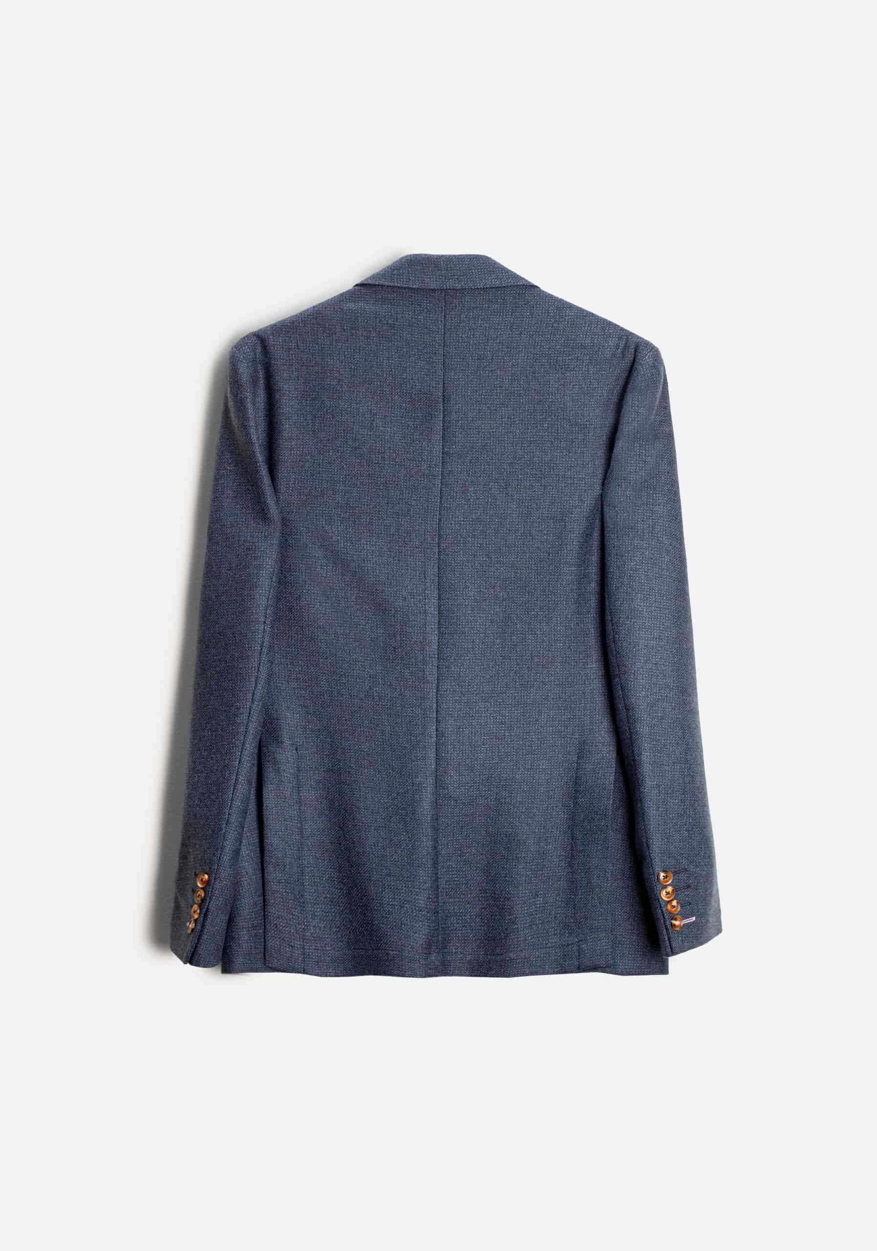 Blazer H Poett Lana Azul Med - miniatura 4