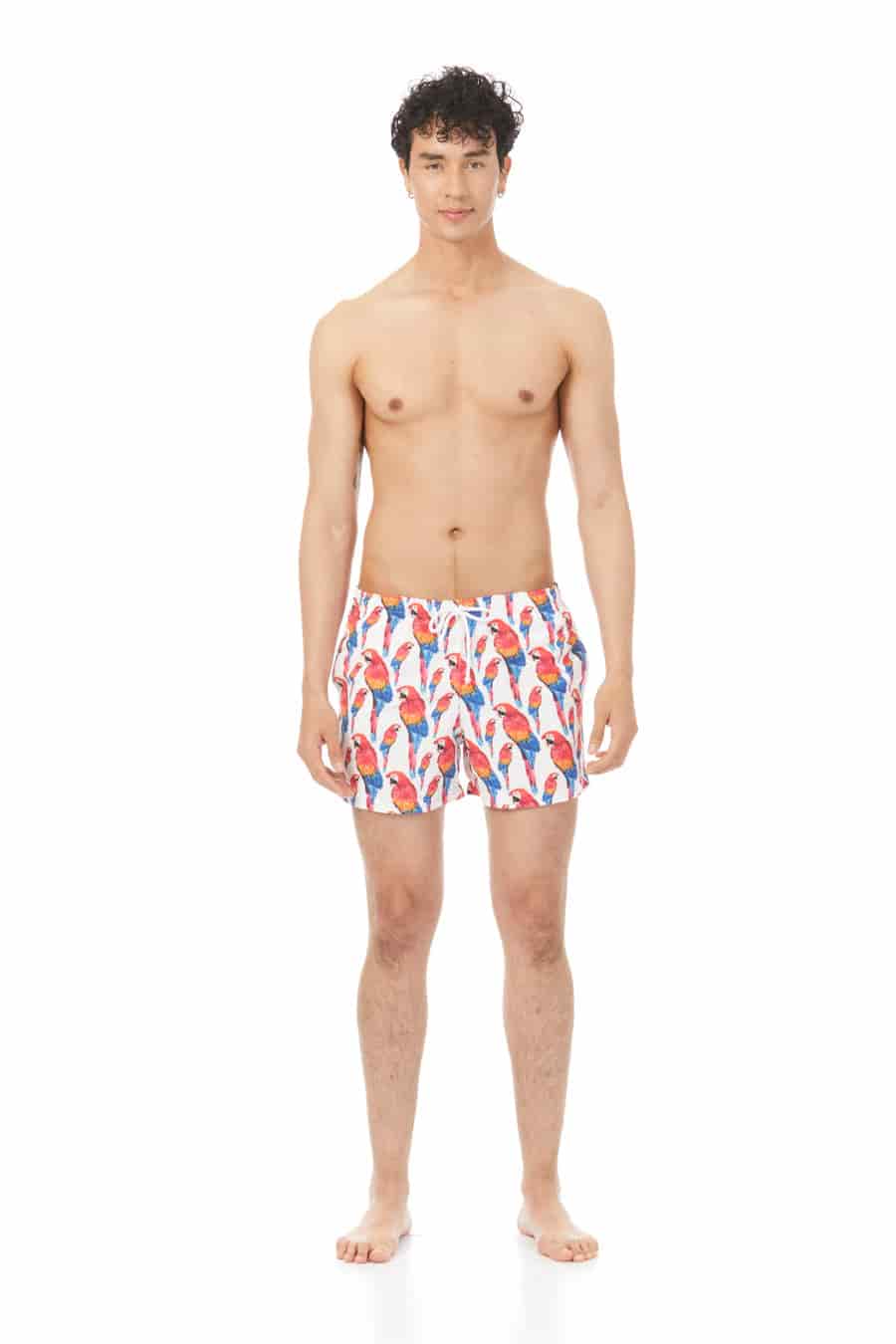 Men's papagayo swim trunk red - miniatura 1