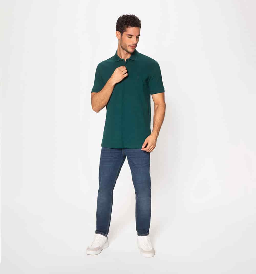 Polo básica regular fit - miniatura 2
