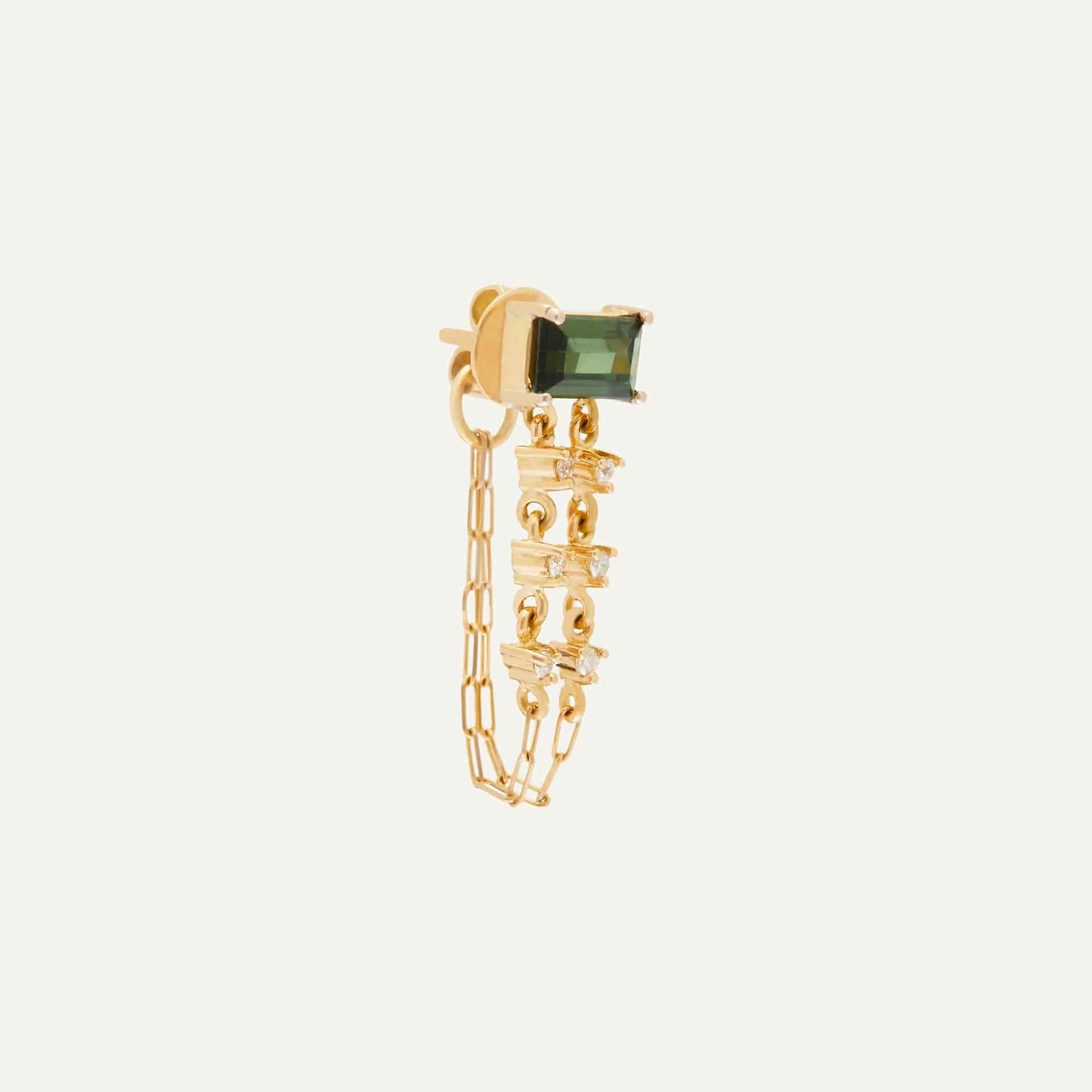 Arete Street string doble cadena - miniatura 1