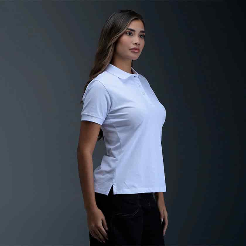 Polo Blanco Mujer - miniatura 3