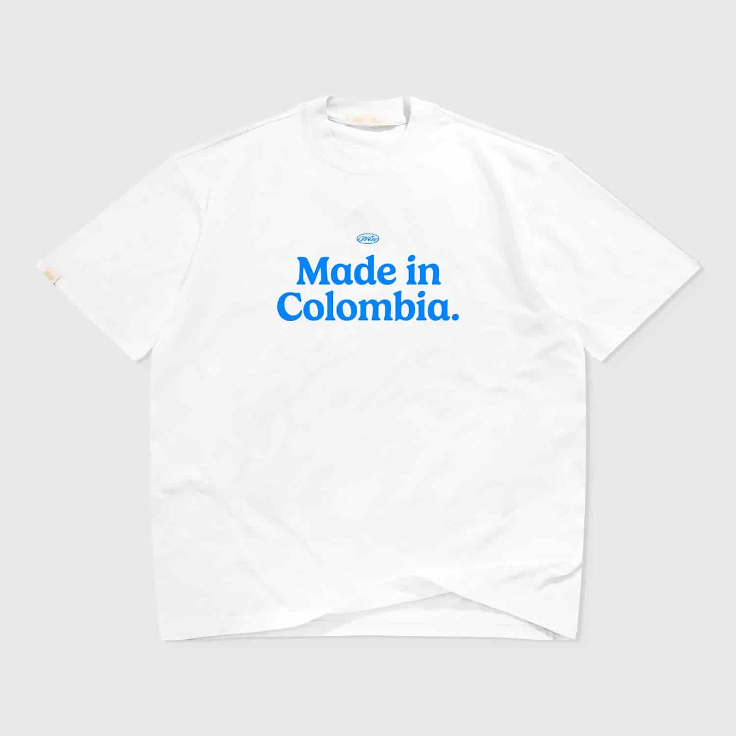 Colombia Oversized T-Shirt - White - miniatura 1