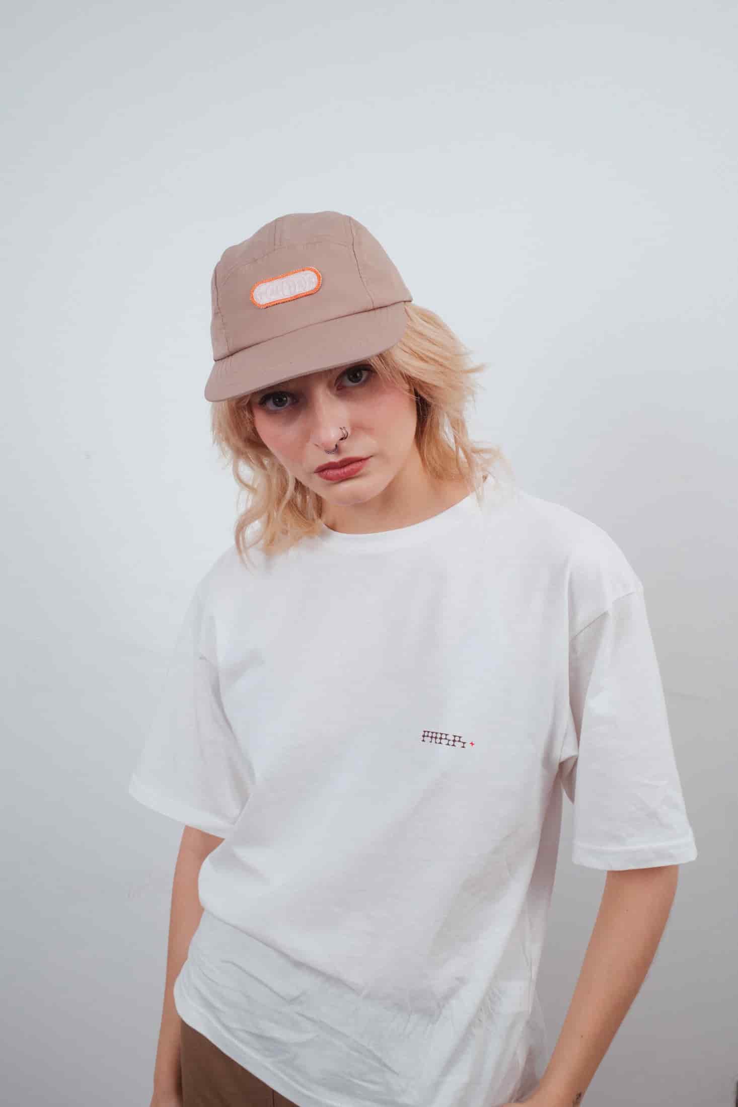 Gorra Five Panel Beige - miniatura 3