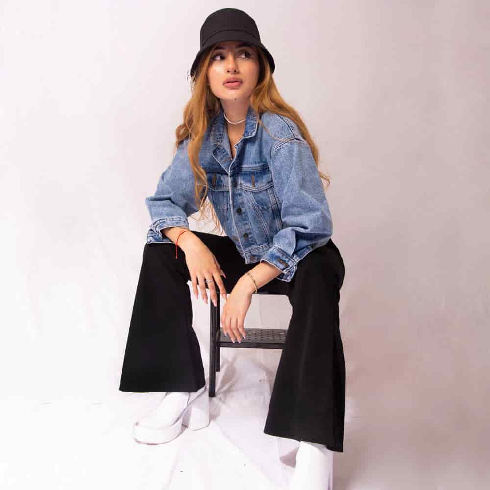 Chaqueta Denim Oversize - miniatura 1