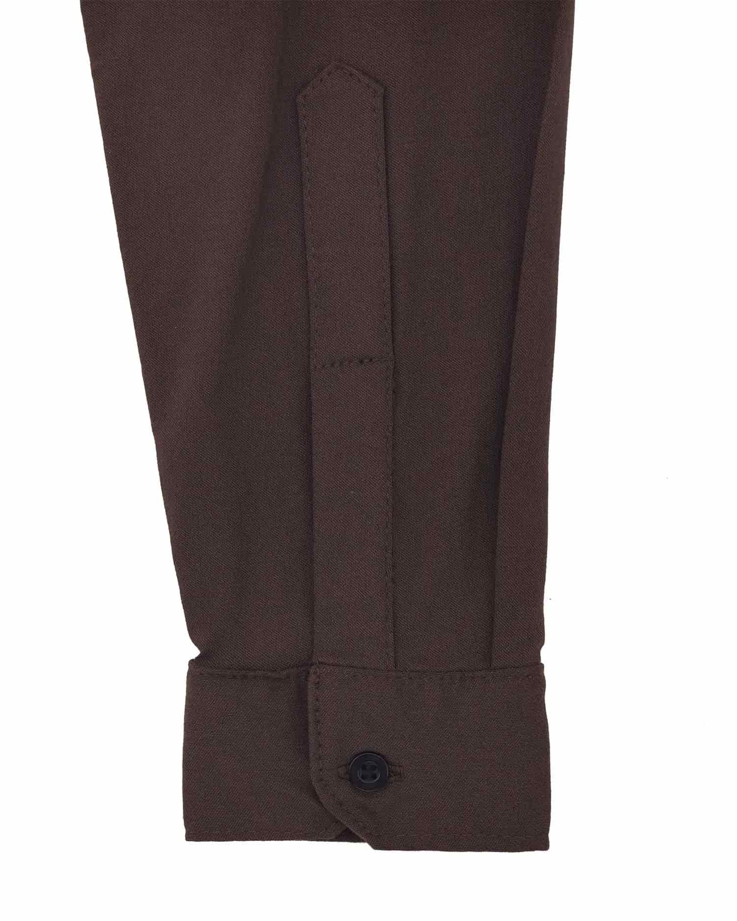 Camisa Oxford Marrón - miniatura 5