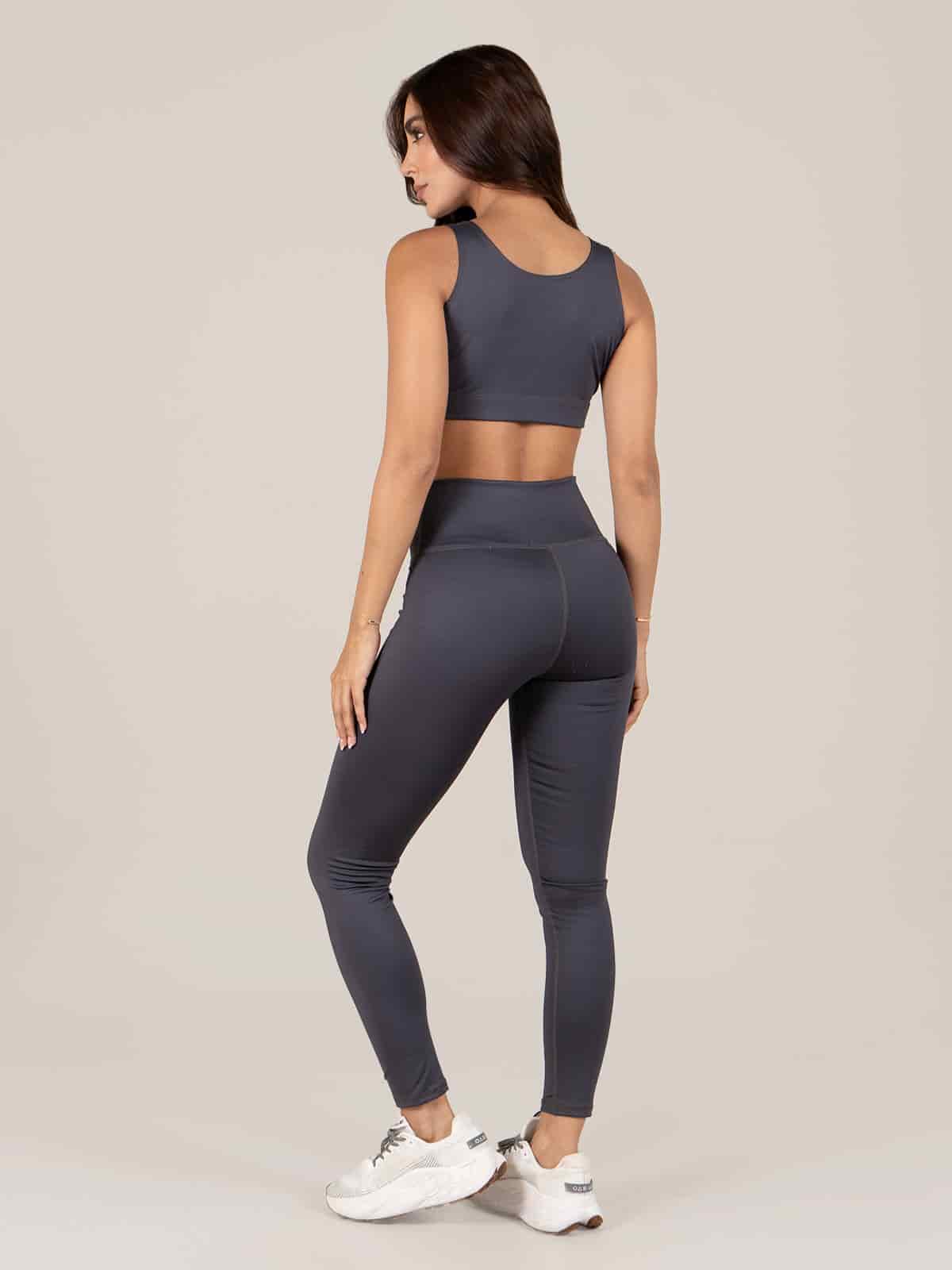 Gris Oscuro Leggins Set - miniatura 2