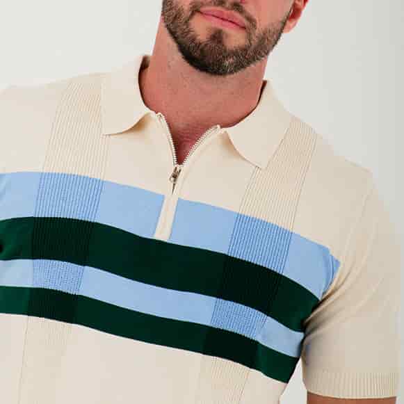 SUETER POLO MODA TEJIDO HOMBRE - miniatura 7
