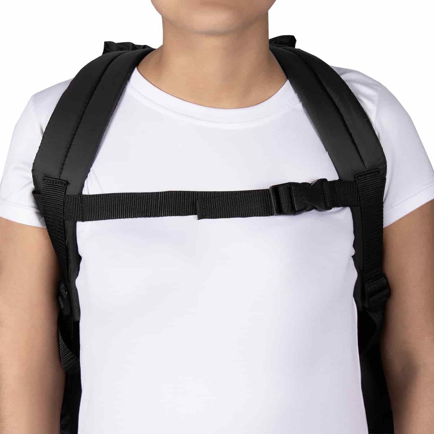Morral Mochilero XL Negro Citybags - miniatura 7