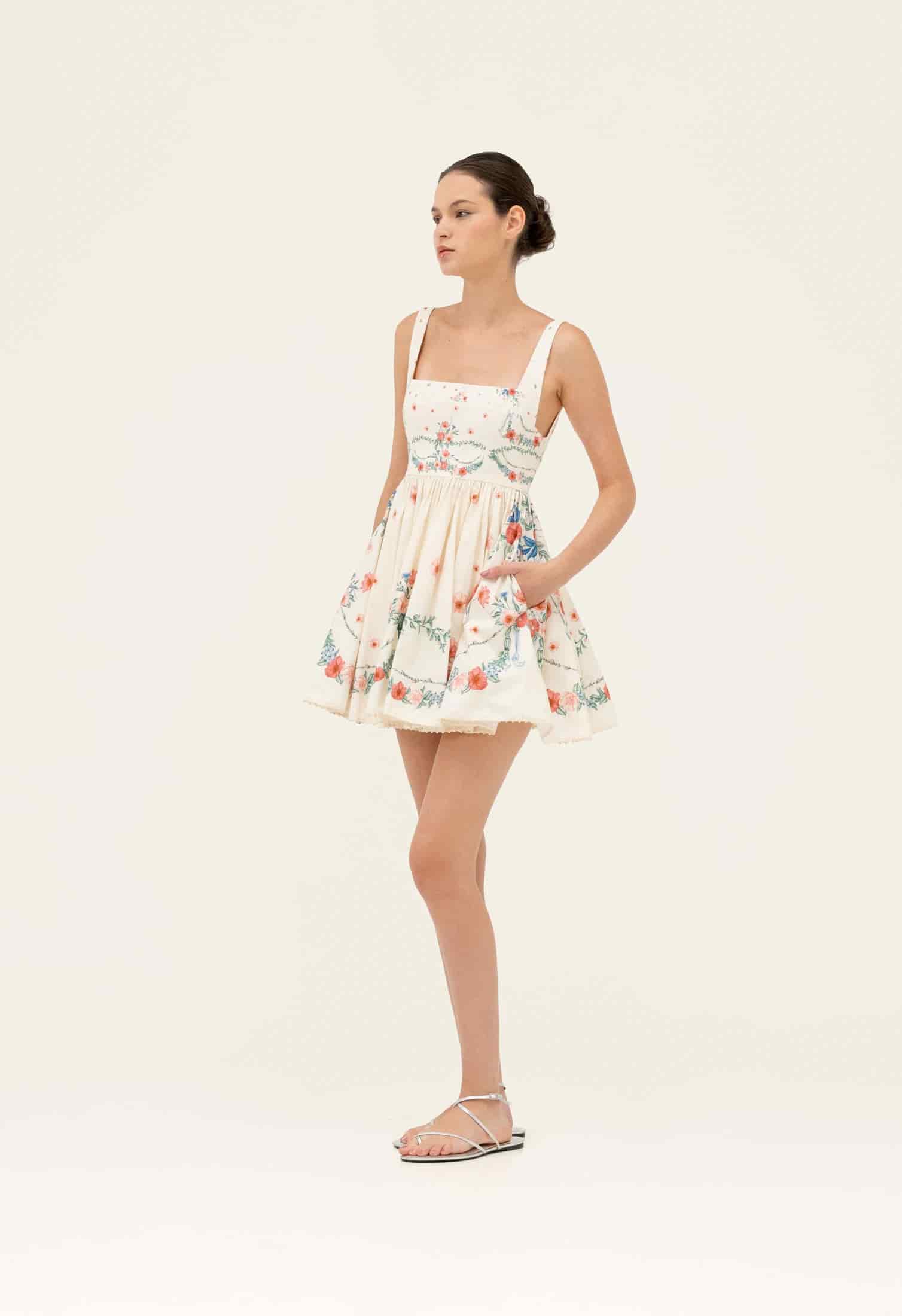 Hierbabuena Mosqueta Mini Dress - miniatura 3