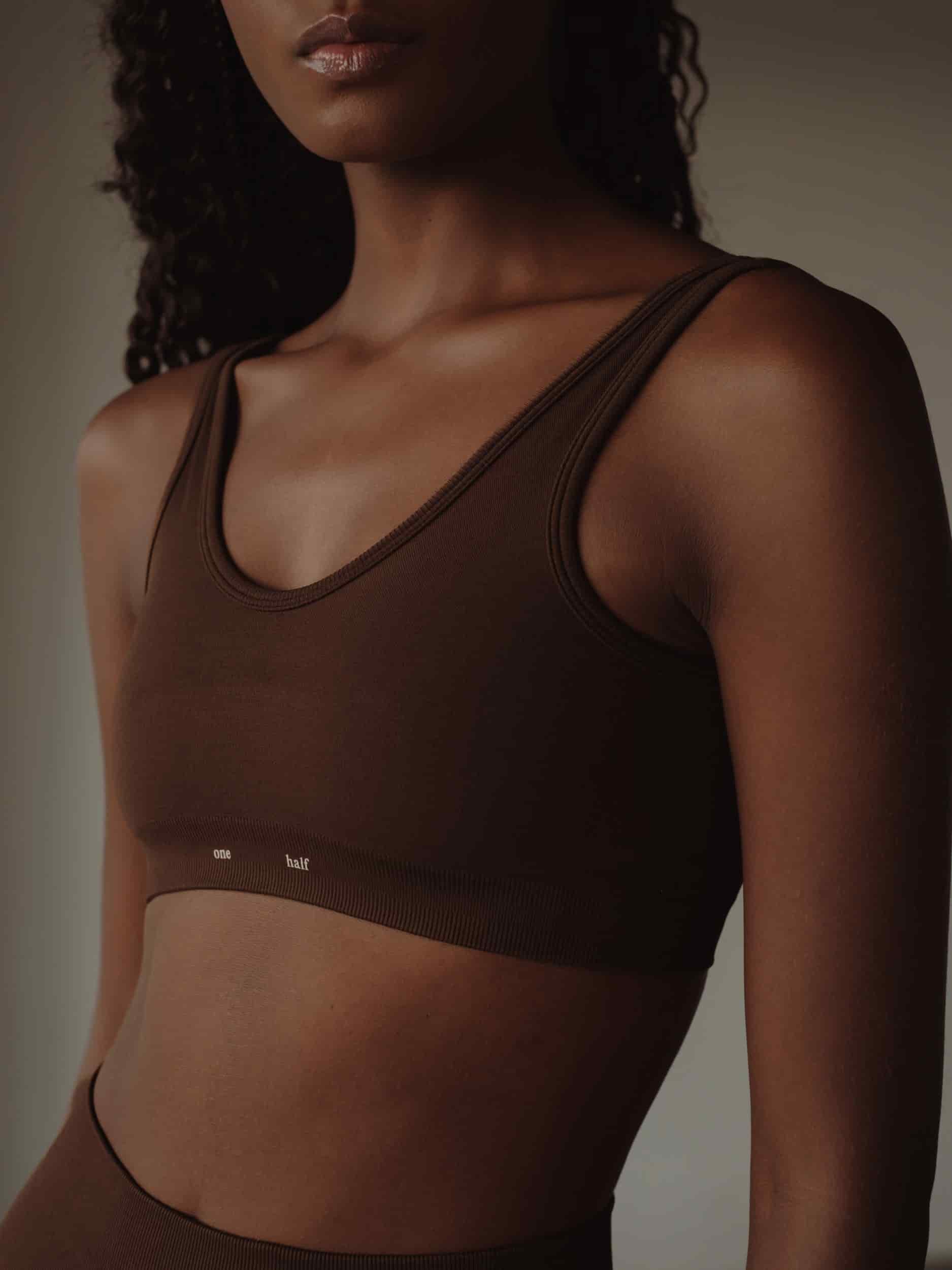 ELEMENTAL FIT SEAMLESS TOP - SEPIA - miniatura 1