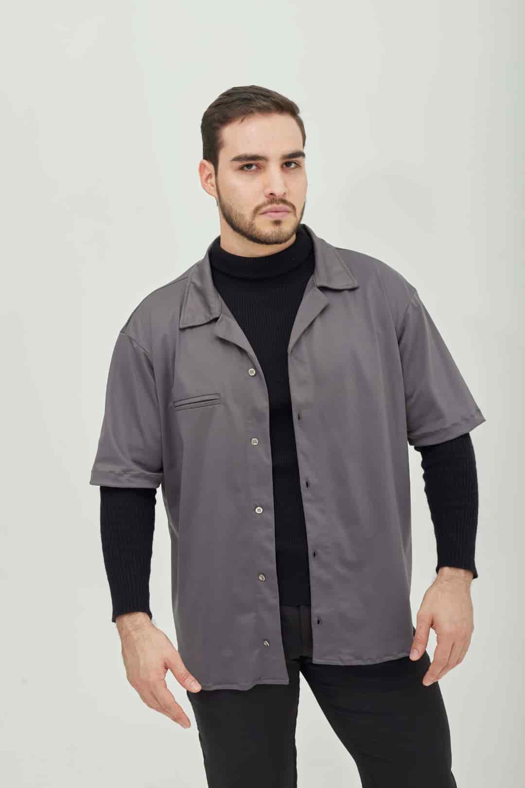 Camisa Hollywood Gris - miniatura 4