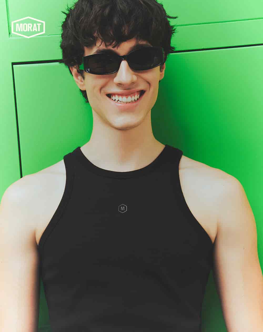 Camiseta esqueleto negro unisex GEF | MORAT - miniatura 5