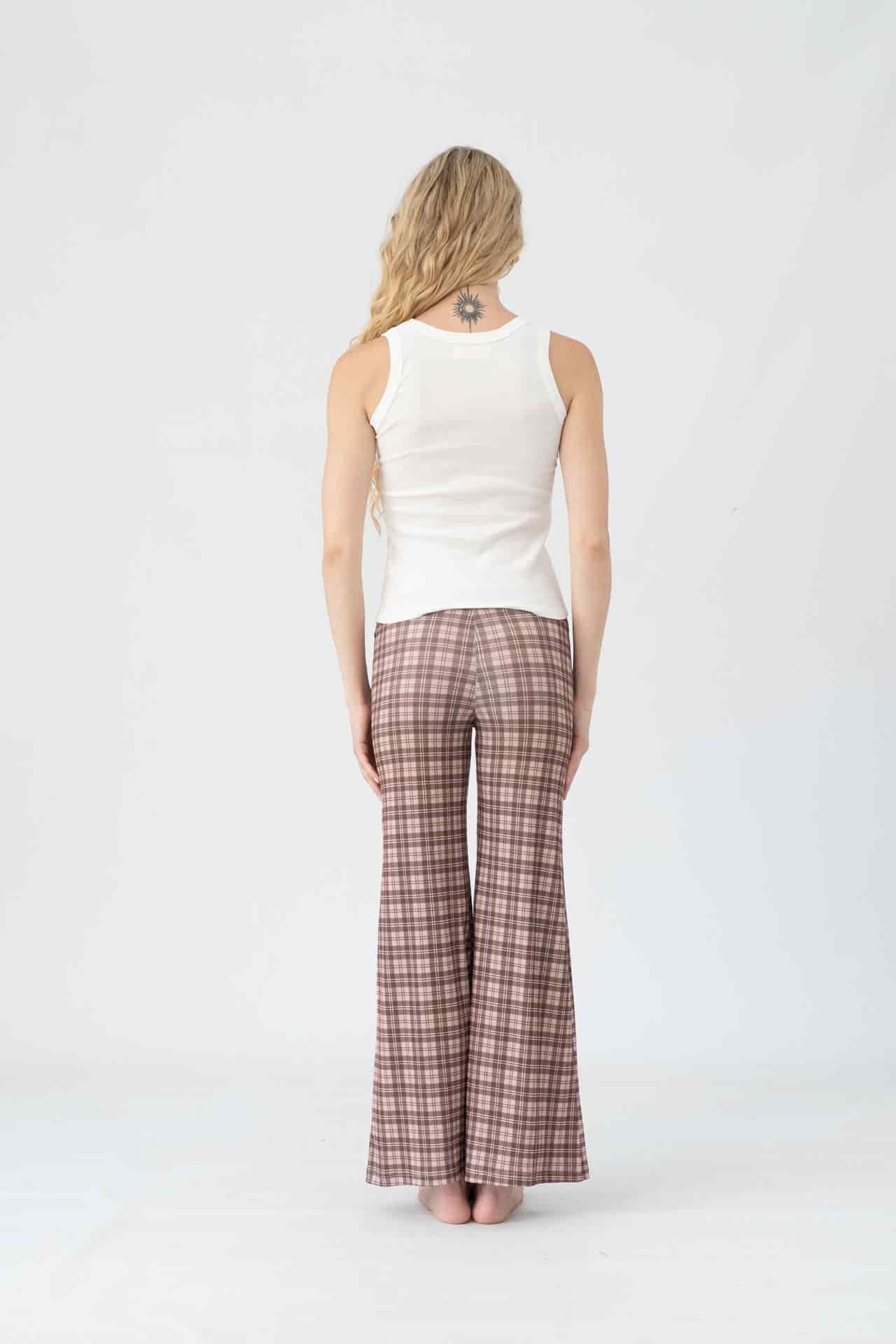 Set pantalon Los Angeles Mocha Plaid - miniatura 3