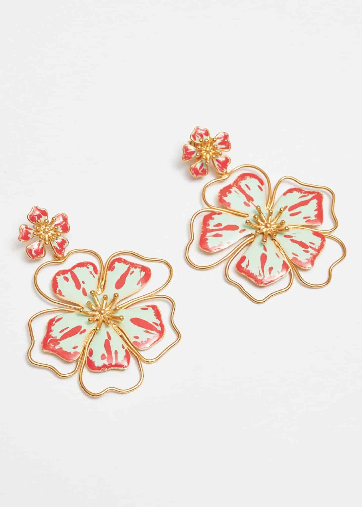 Aretes Andreae Verde Swirl - miniatura 1