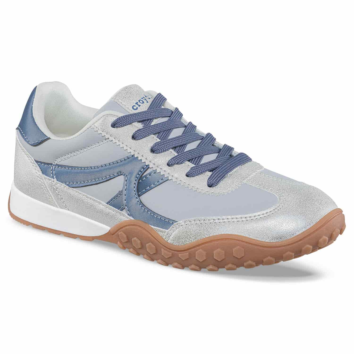 Tenis Urbanos Tebar Gris Croydon Para Mujer - miniatura 1