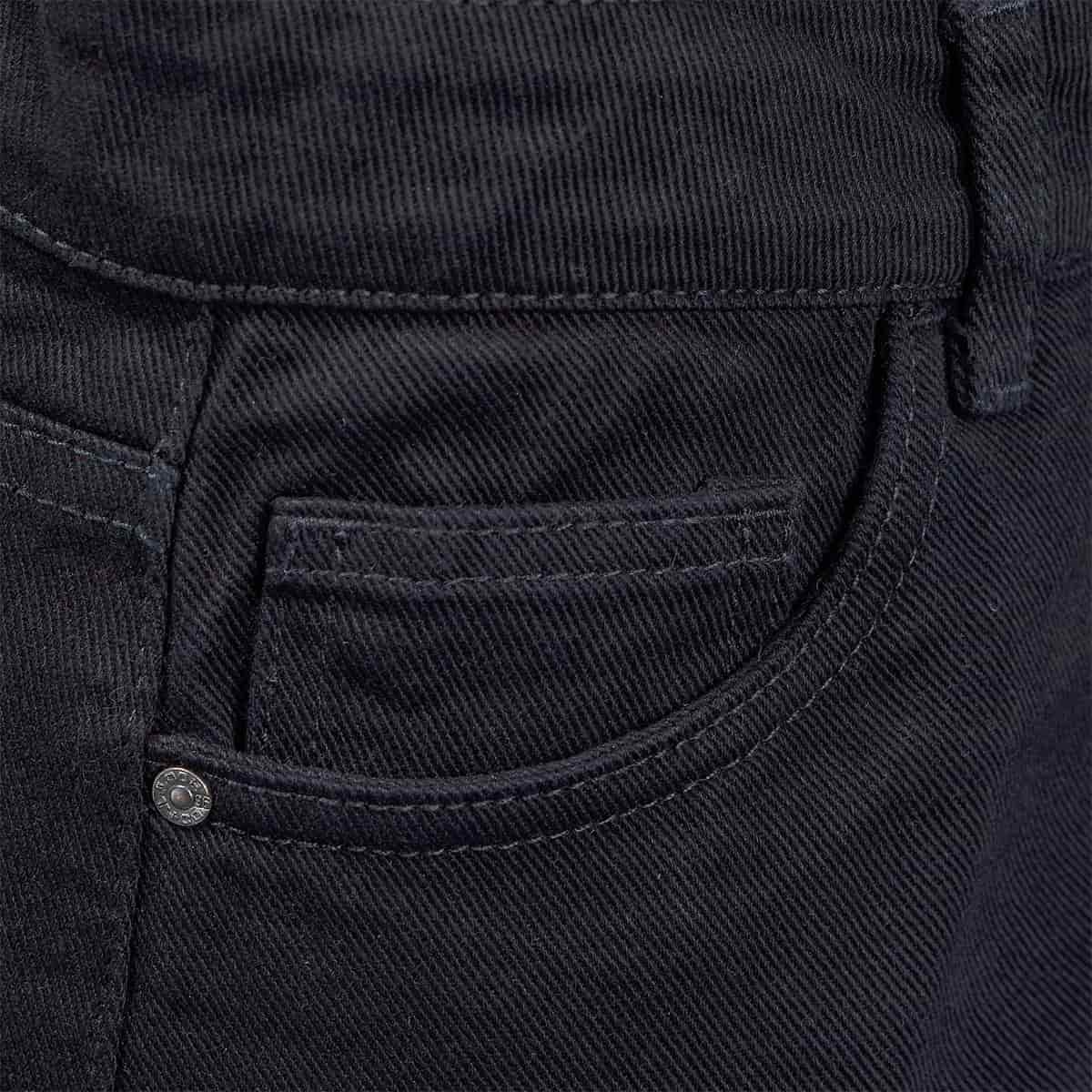 Short Negro Denim Mujer - miniatura 5