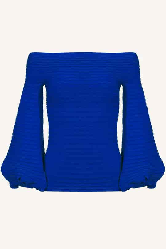 Conde Ribbed Blouse - miniatura 58