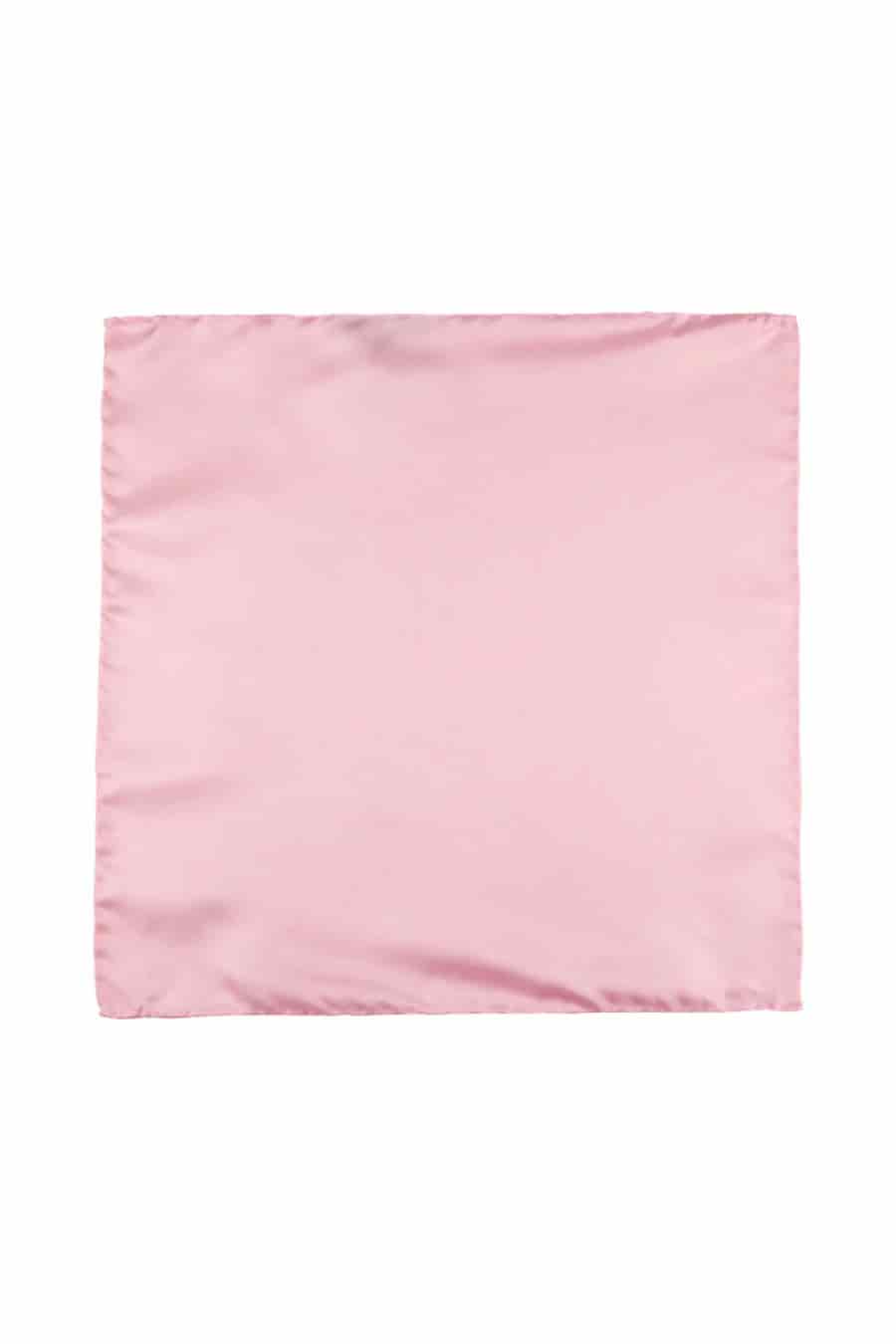 Men's silk pink handkerchief - miniatura 2