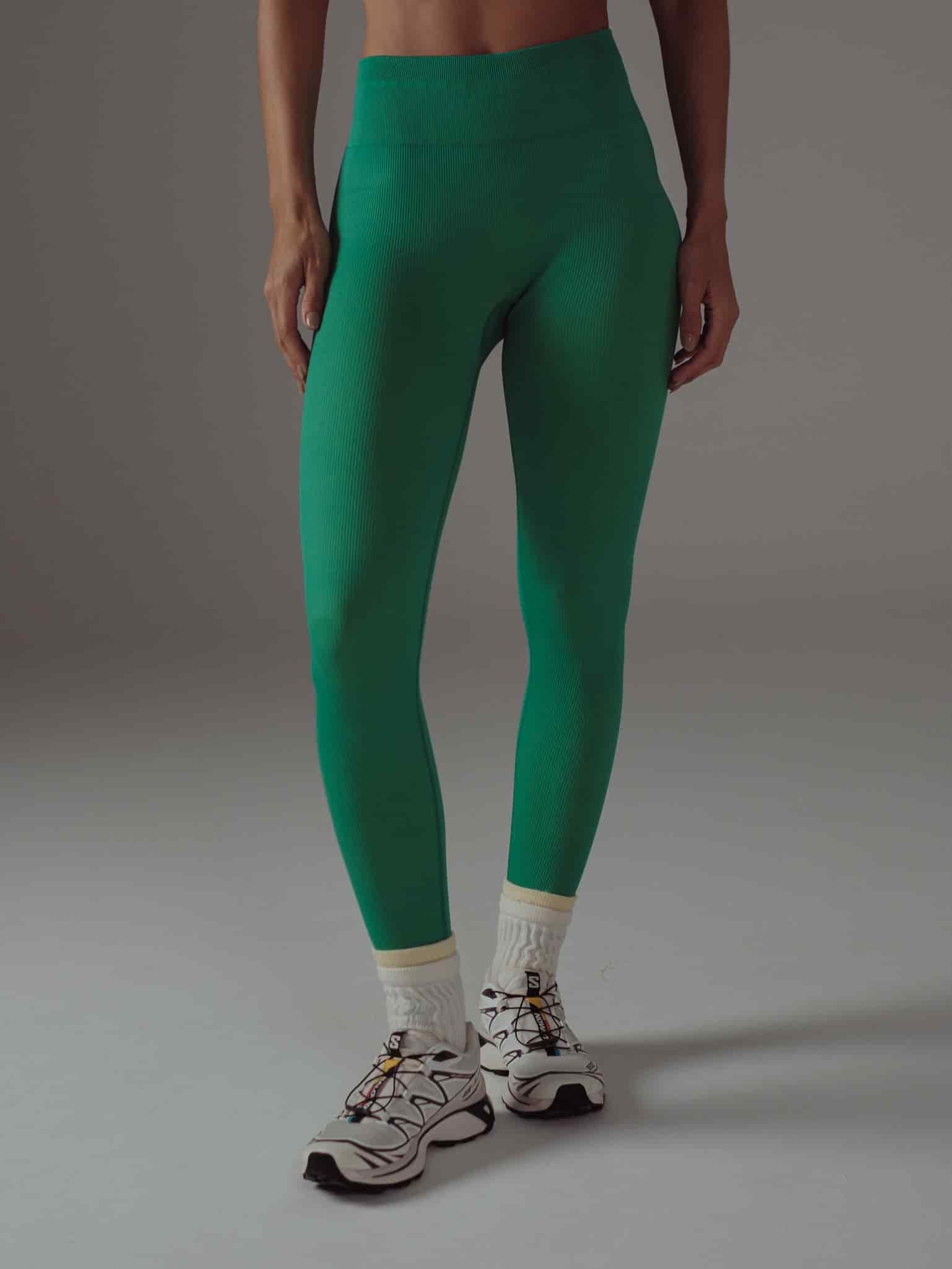 BOLD SEAMLESS LEGGINGS - BRIGHT GREEN - miniatura 4