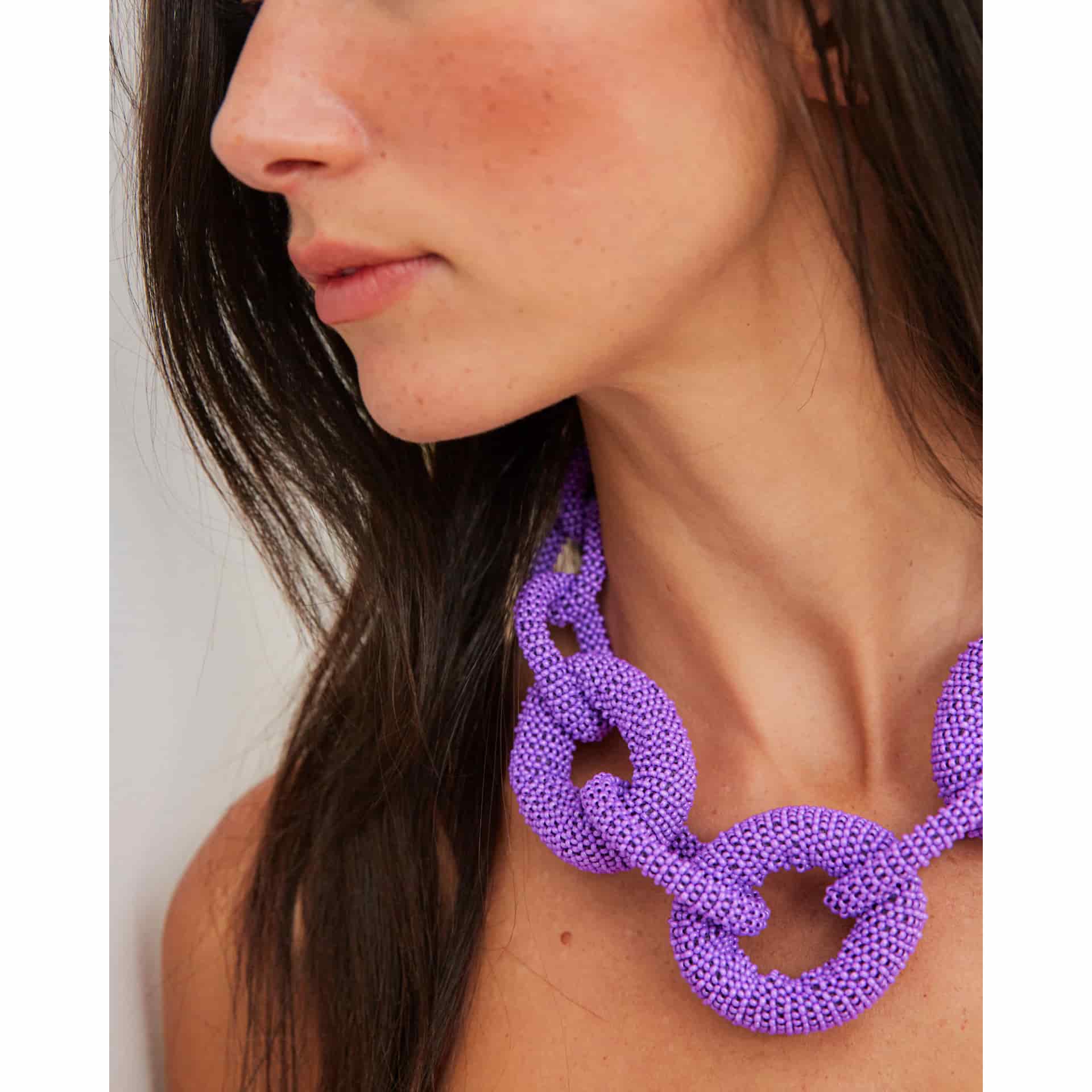 Link Beaded Necklace - miniatura 23