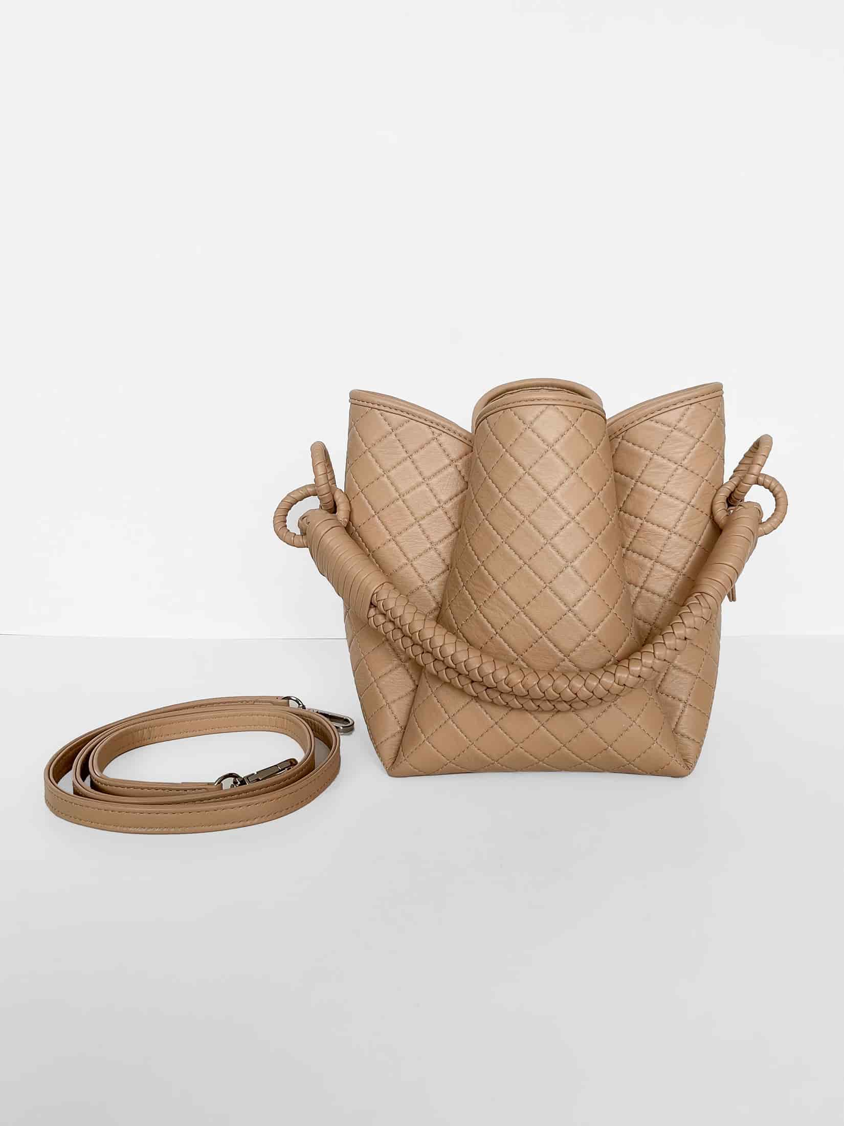 Tulip Bucket Bag, Cappuccino - miniatura 4