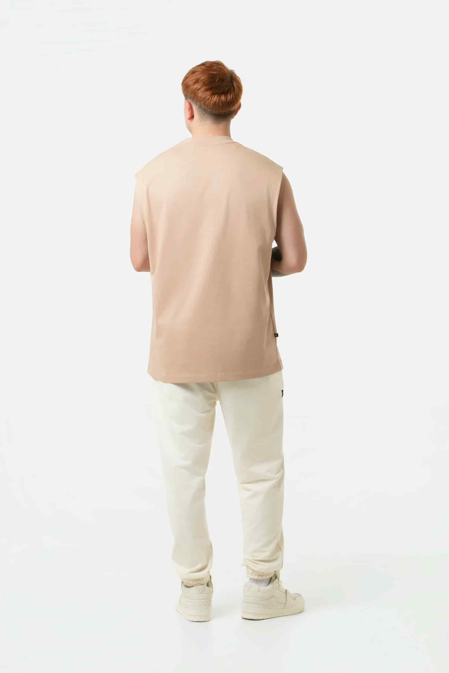 PANTALON JOGG COLOR IVORY - miniatura 6