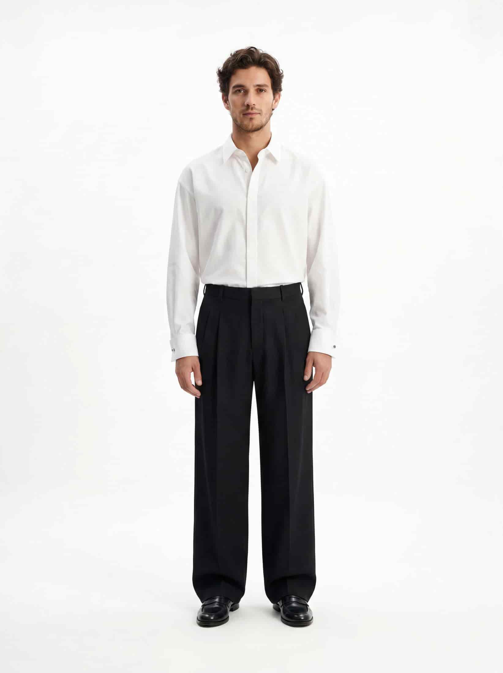 DOUBLE-PLEAT TROUSERS - miniatura 2