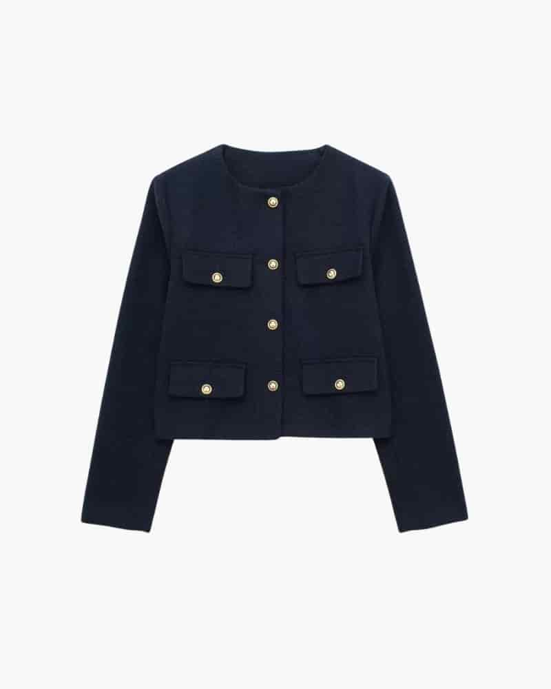 Savile Crop Blazer - miniatura 3