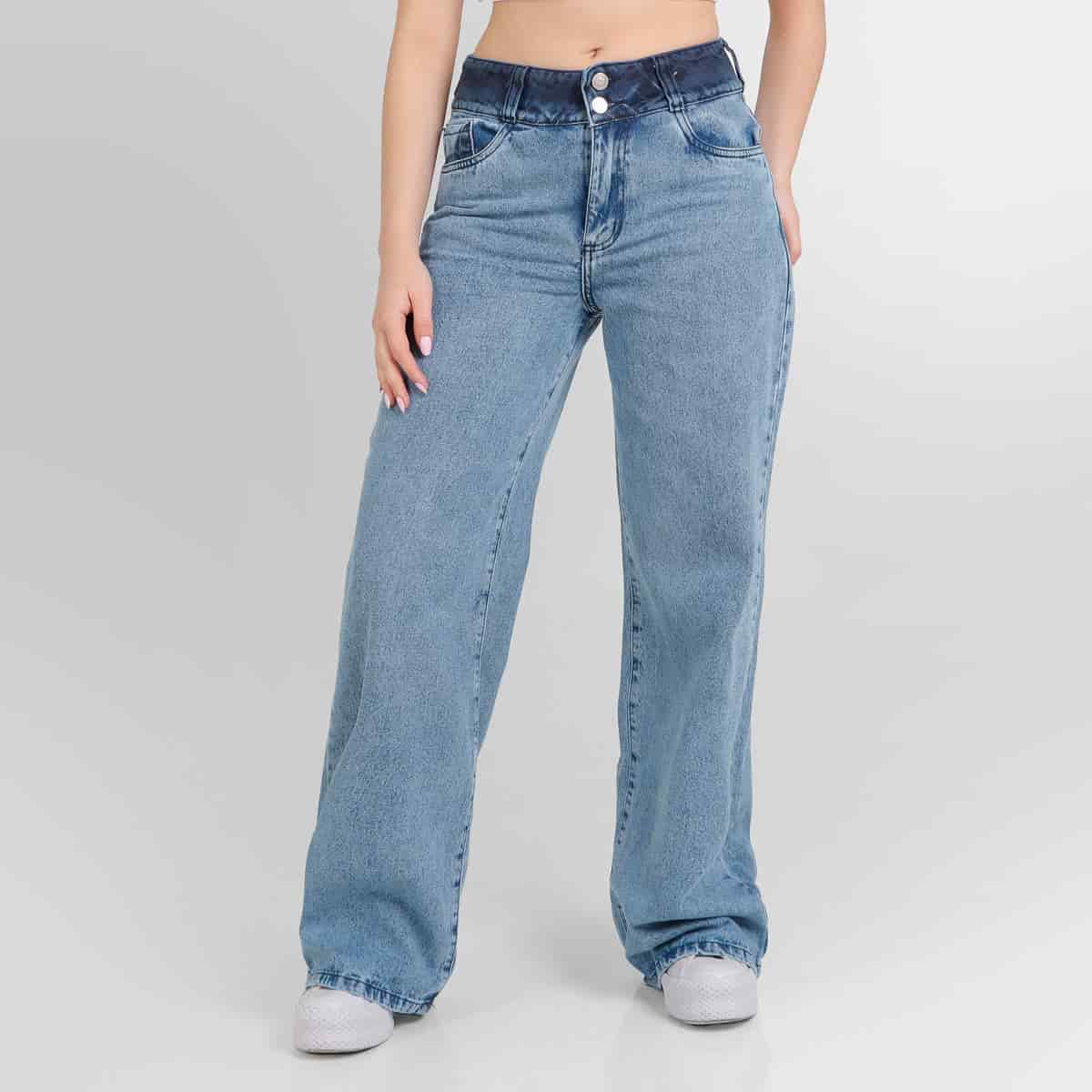 Jean Axspen Wide Leg Ax-2801 Rigido - miniatura 1