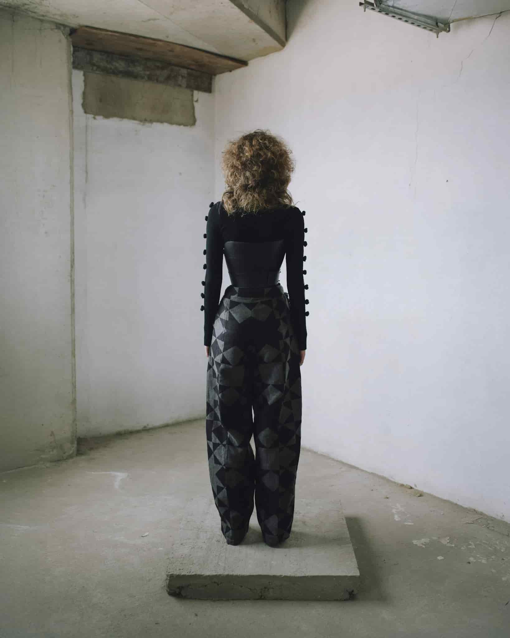 PATTERN BAGGY TROUSERS - miniatura 4