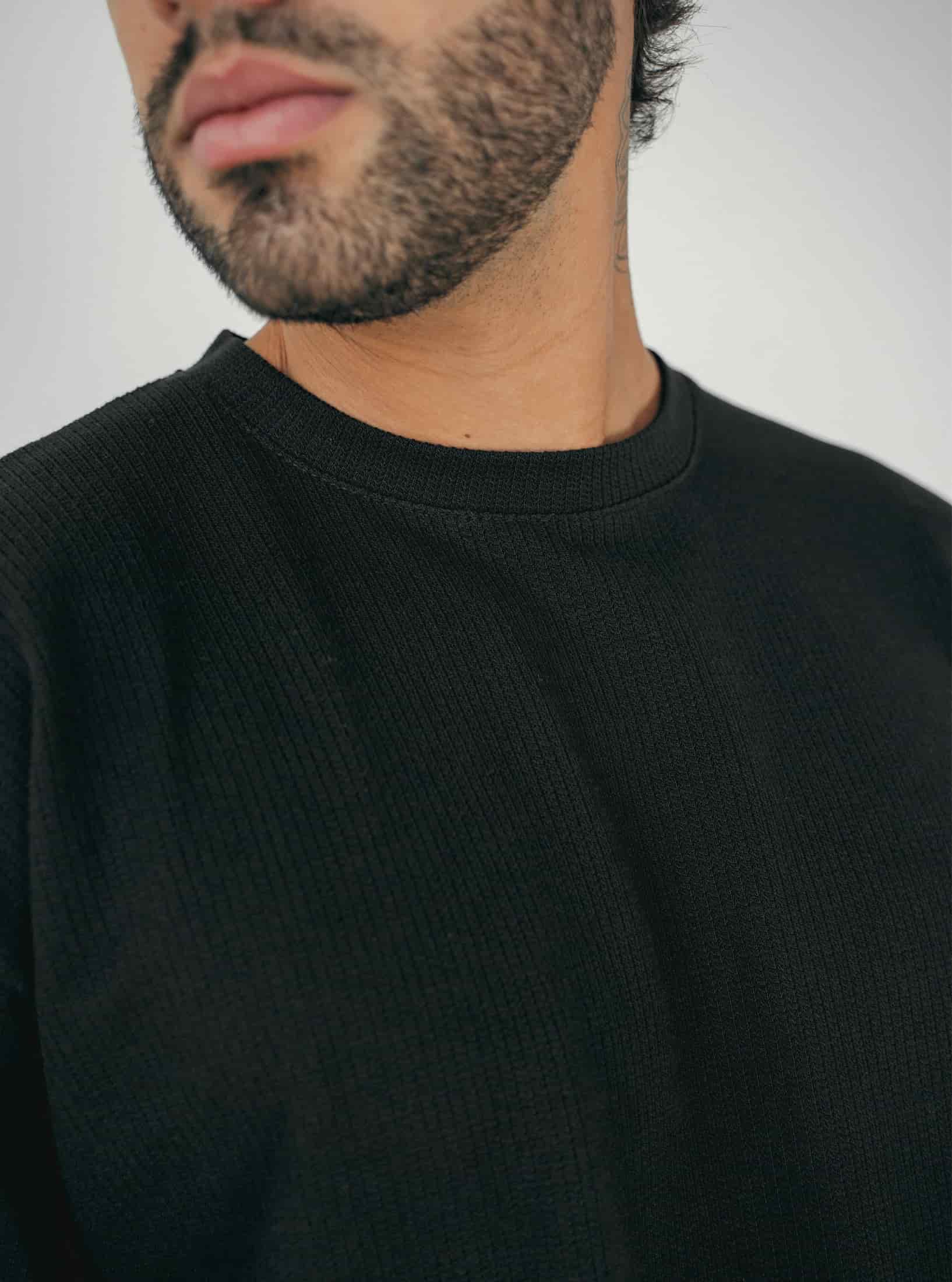 Grid Tee Black - miniatura 4