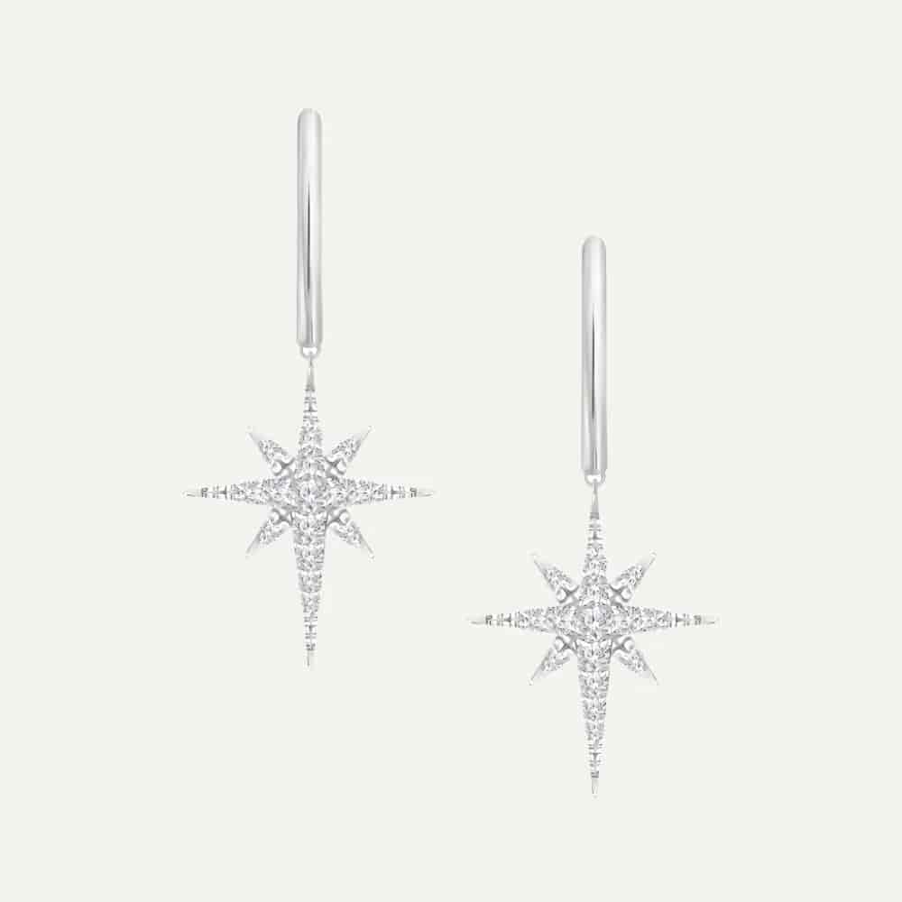 Arete Huggie big star - miniatura 6