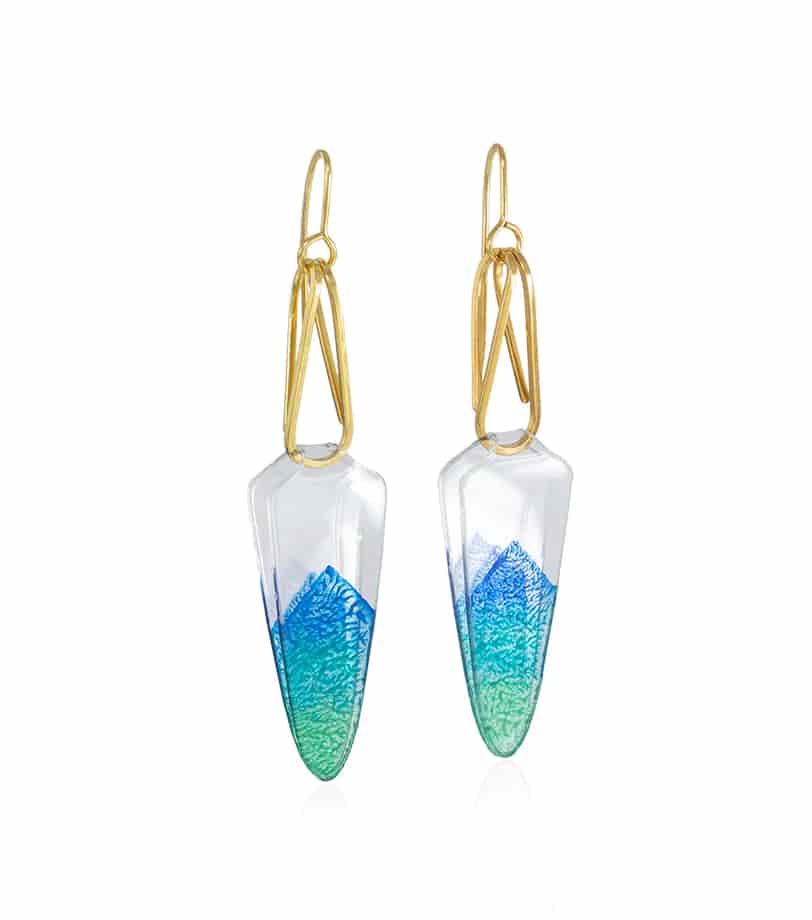 Aretes Nympha Dorado - miniatura 4