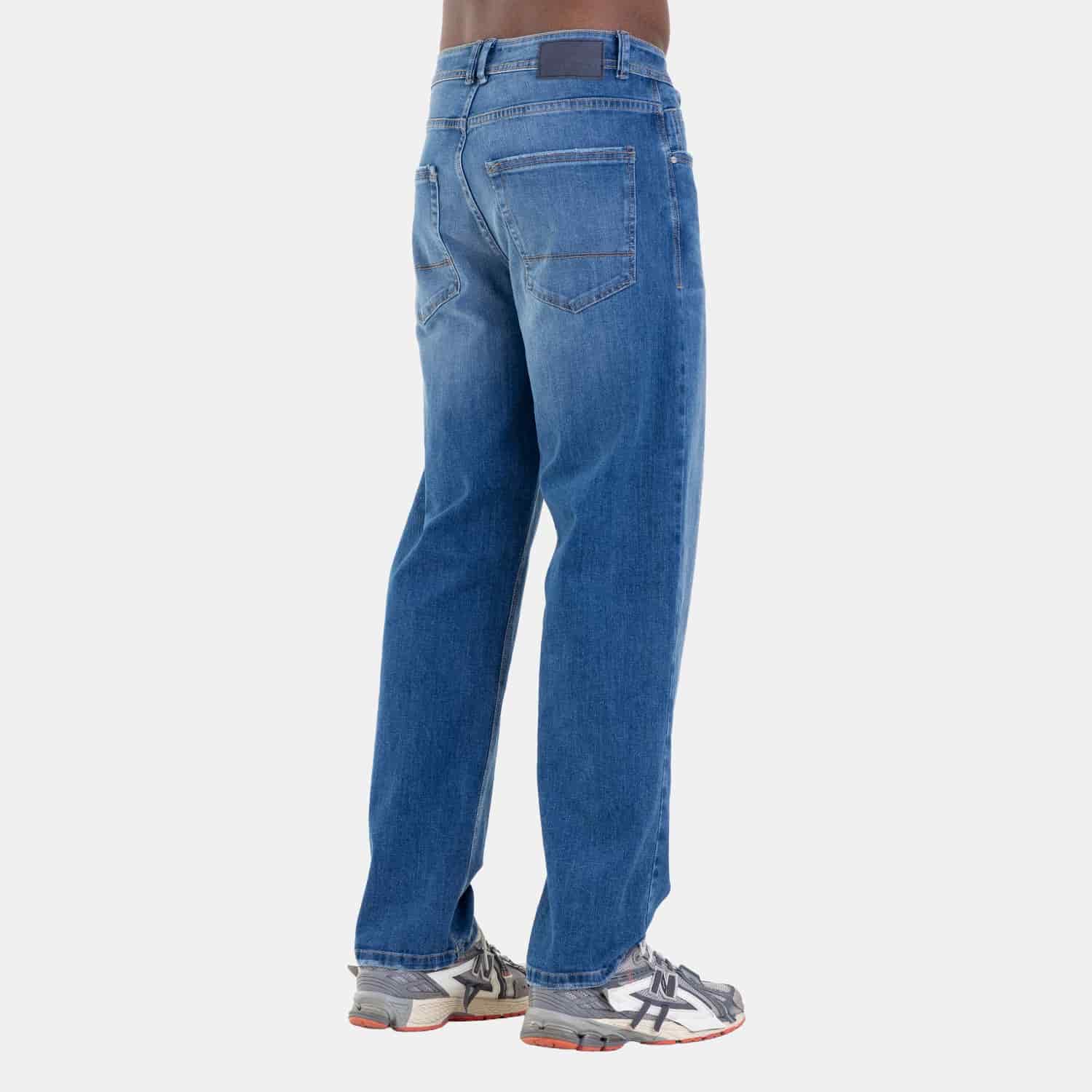 Straight Fit Jeans Mid Blue - miniatura 10