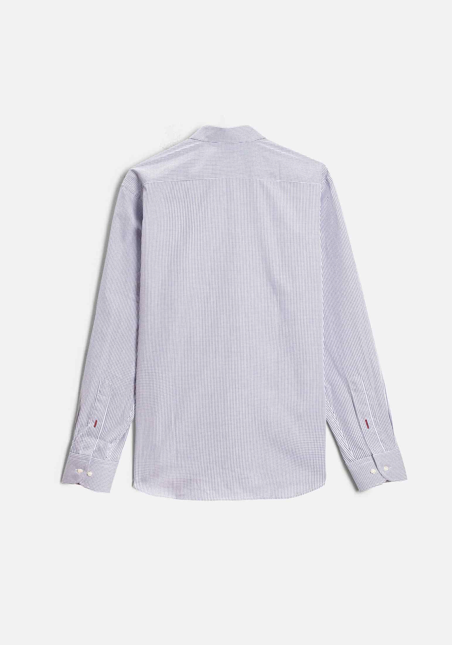 Camisa H CBD Cuadros Peq Azul Osc - miniatura 8