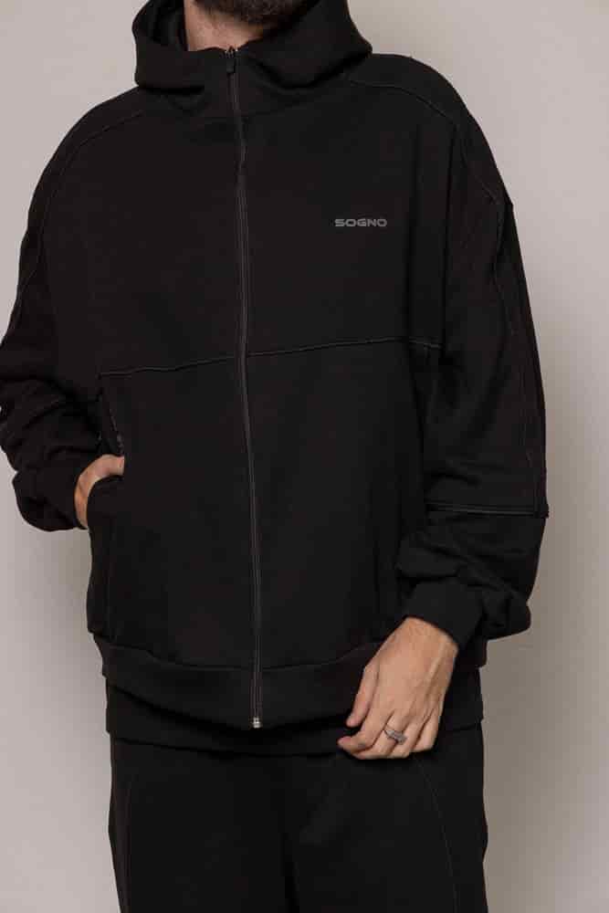 Hoodie 87/27 Sgo-Negro - miniatura 2
