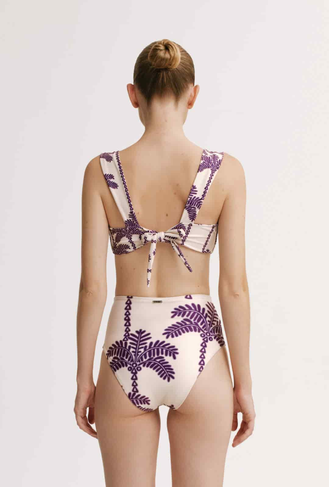 Bottom Alto de Bikini Lola Malva - miniatura 1