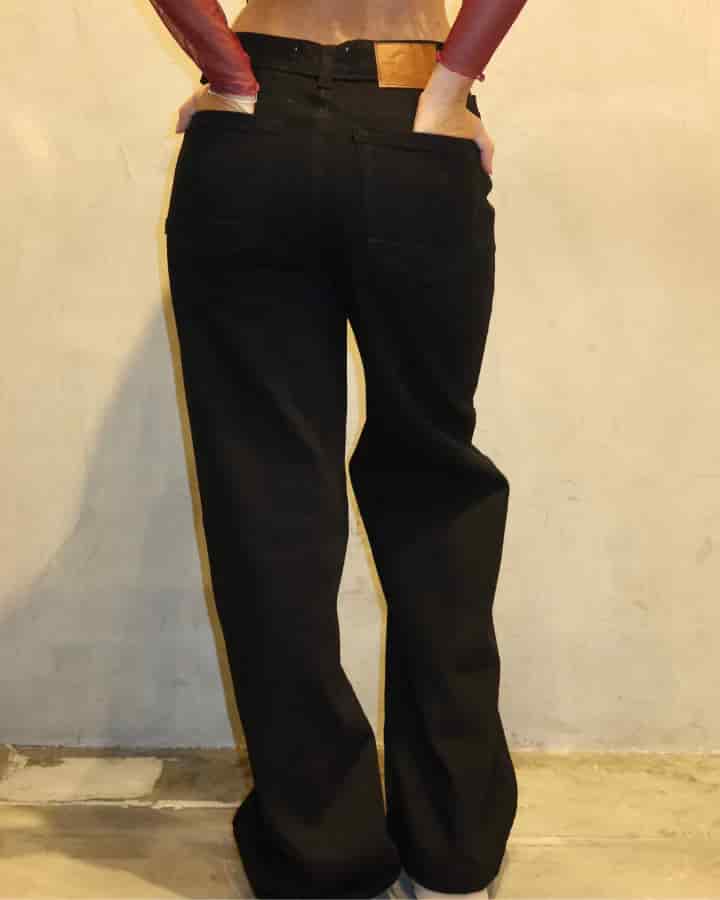 JEAN STRAIGHT BASIC NEGRO - miniatura 10