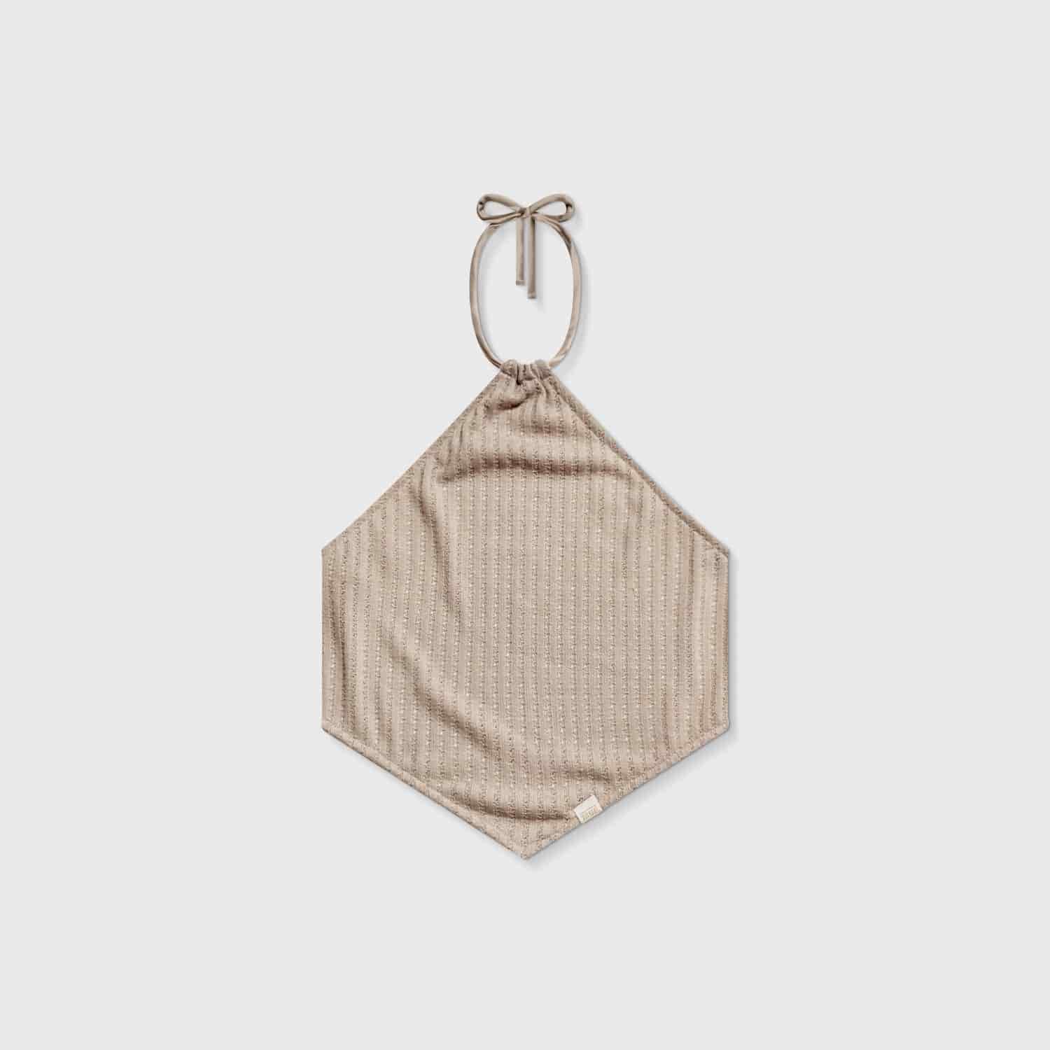 Textured Halter Top - Camel - miniatura 1