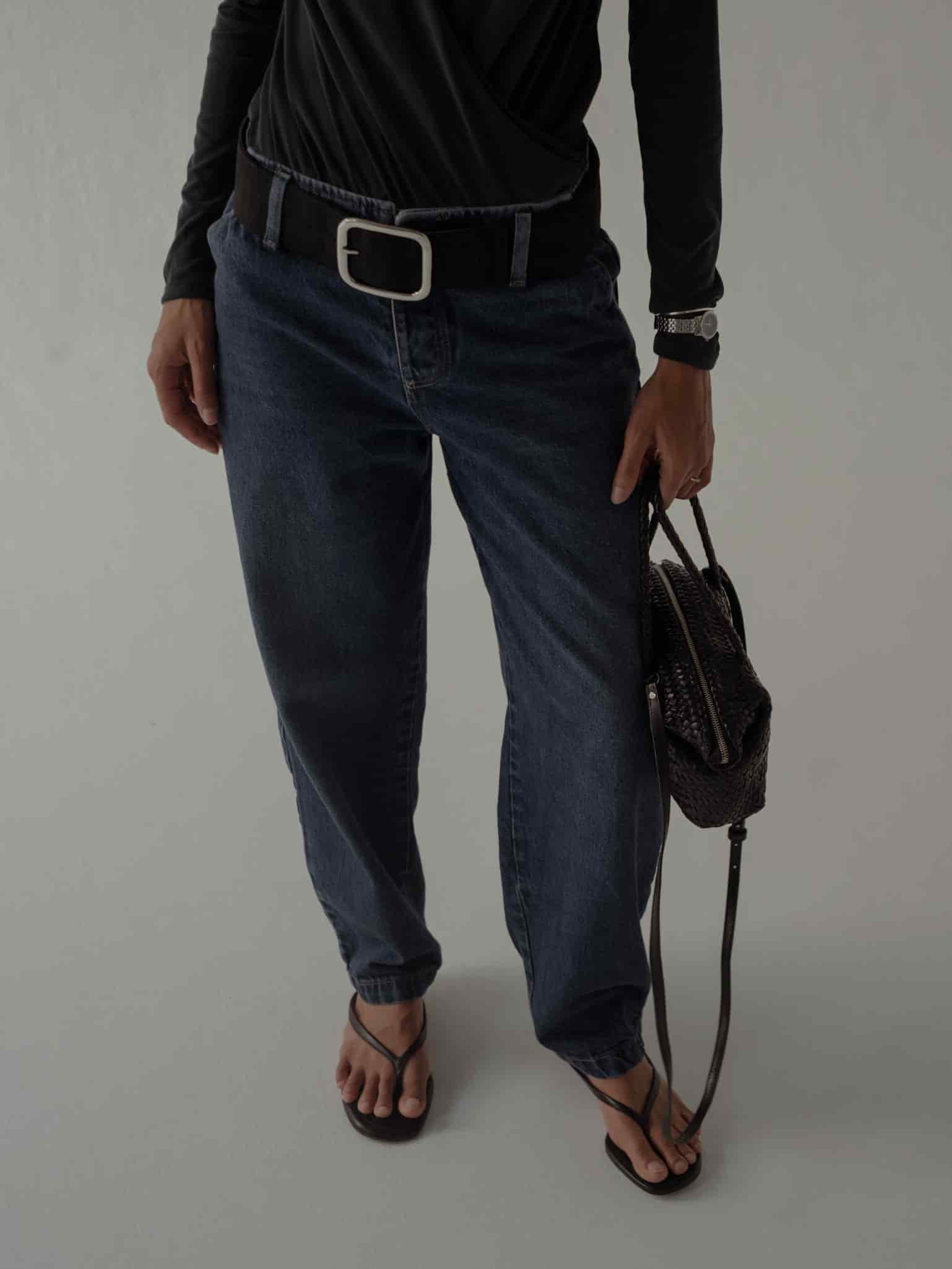 SARTORIAL BARREL JEAN - SPACE BLUE - miniatura 8