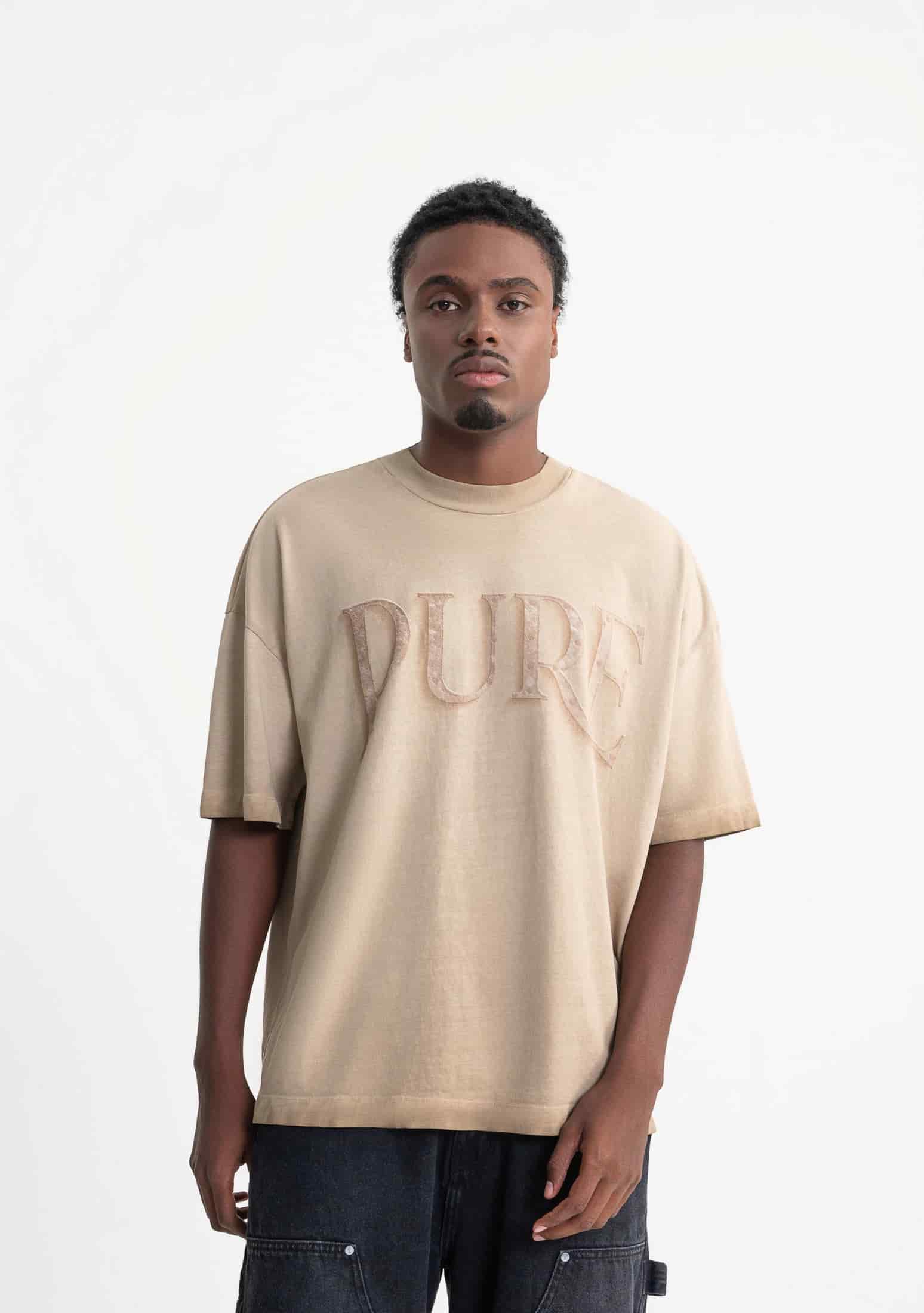 Rustic taupe t-shirt - miniatura 2