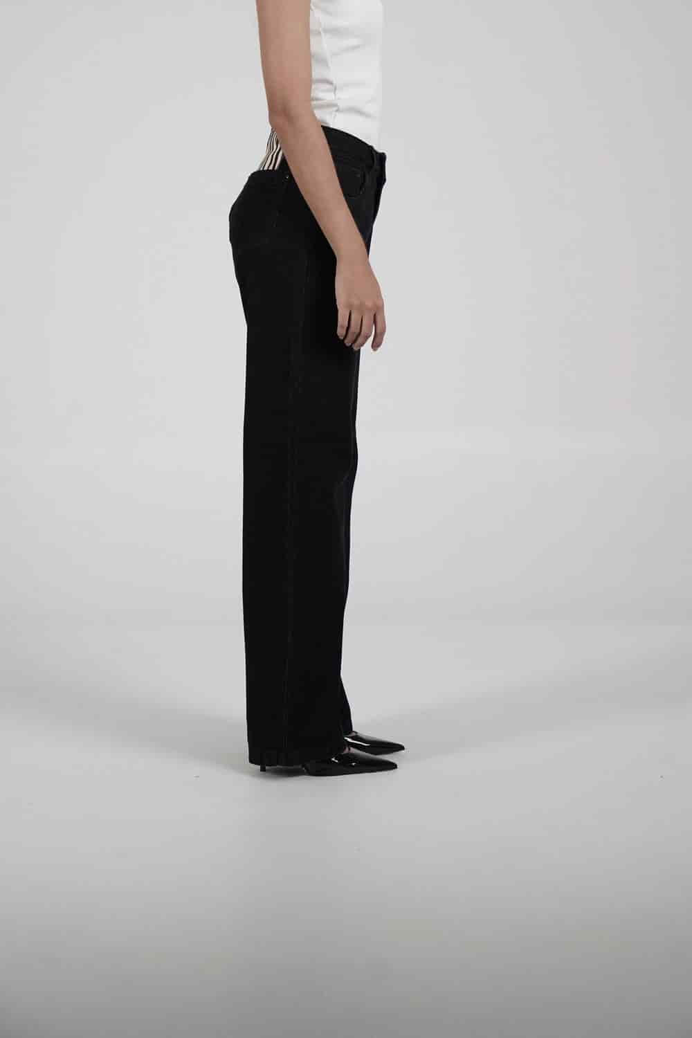 Black Vintage Chunky Jeans - miniatura 5