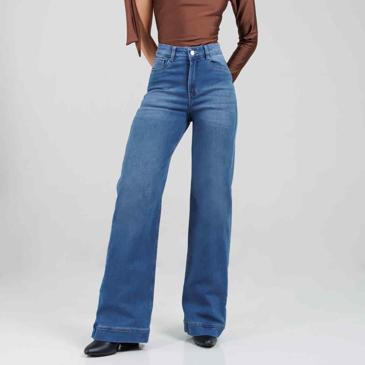 Jean Axspen Wide Leg Ax-3131 Licrado - miniatura 3