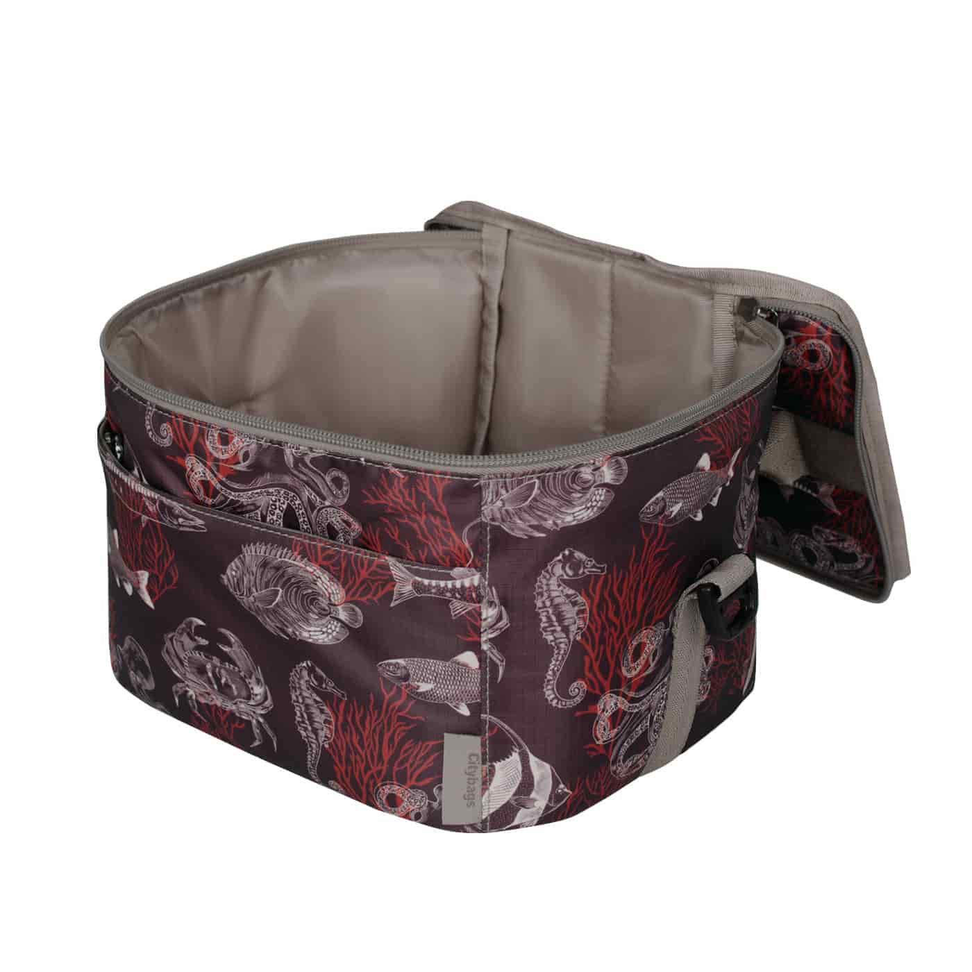 Lonchera Clasica Ultra Citybags Estampado Coral - miniatura 2