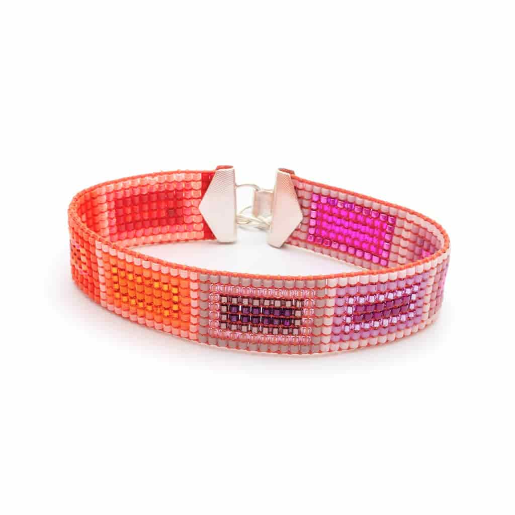 PULSERA 8 PUNTOS RECTANGULOS - miniatura 1